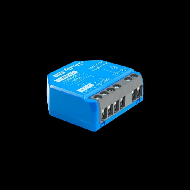 Розумне реле Shelly 1 Gen4, 16 А, сухий контакт, Wi-Fi / Zigbee / Matter