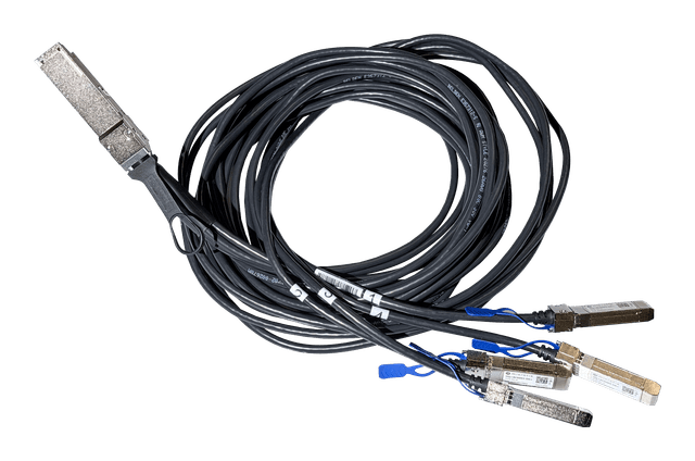 Кабель MikroTik breakout QSFP56 200G до 4x50G SFP56 MikroTik, 3м, DQ+BC0003-DS+
