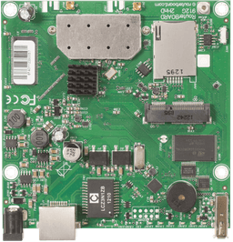 Плата MikroTik RouterBOARD 912UAG with 600Mhz Atheros CPU