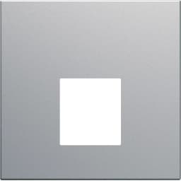 Накладка для розетки HDMI Lumina/Gallery, Hager WXD202T, срібна