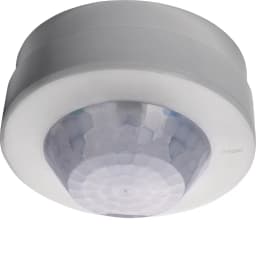 Датчик руху коридорний 360°, 1НВ контакт, 10A AC1/230V~, виявлення 5x30м, EER515 Hager, зовнішній монтаж