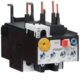 Реле теплове до контакторів EV018...EV038, 1НВ+1НЗ, 24-32А, Hager EVB032B