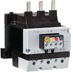 Реле теплове до контакторів EV080...EV175, 1НВ+1НЗ, 70-100А, Hager EVB100D