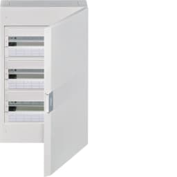 Щит розподільчий Hager VEGA накладний VB318PB 54 модуля 3-рядний, білі дверцята