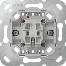 Механізм кнопки 1-полюсний, НВ контакт, 10AX/250V, вставка GIRA 315100