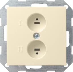 Разъем AUDIO High-Fi стерео розетка System 55 Gira 040201 кремовий