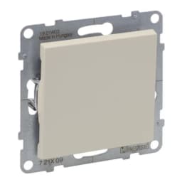 Кнопка 1-кл (пруж.клеми) 6A/250V для серії SUNO Legrand 721209 слонова кістка