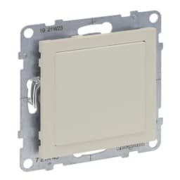 Заглушка з адаптером MOSAIC для серії SUNO Legrand 721243 слонова кістка