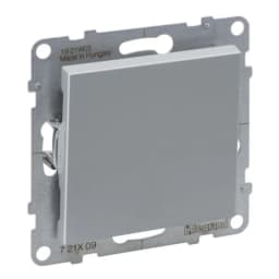 Кнопка 1-кл (пруж.клеми) 6A/250V для серії SUNO Legrand 721309 алюміній