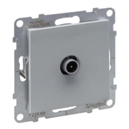 Розетка TV прохідна 14dB для серії SUNO Legrand 721365 алюміній