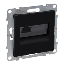 Розетка компьютерна 1-а RJ45 CAT6/UTP для серії SUNO Legrand 721452 чорний