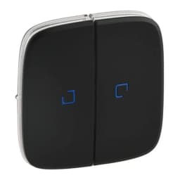 Клавіша з підсв. 2-а для вимикача Valena Allure Legrand 755228 антрацит