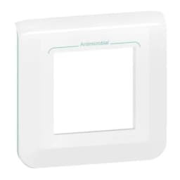Рамка 2 модулі антибактеріальна MOSAIC NEW 078722L колір білий