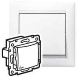 Вимикач IP44 1-кл. для серії Valena Classic Legrand 774201 білий глянець