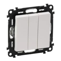 Вимикач 3-кл. для серії Valena Life Legrand 752403 білий глянець