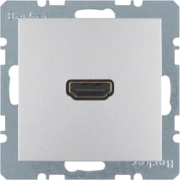 HDMI-розетка Berker S.1 3315421404, алюміній
