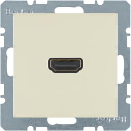 HDMI-розетка Berker S.1 3315428982, біла