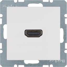 HDMI-розетка Berker S.1 3315421909, полярна білизна матова