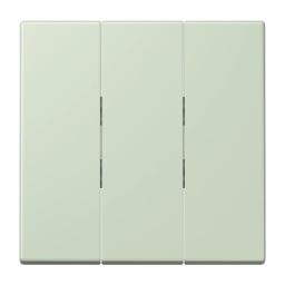 Клавіша для вимикача 3-а JUNG LC993BF218, колір vert anglais pâle (32042)