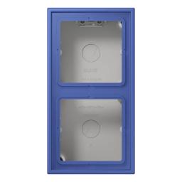 Коробка накладного монтажу 2-постова JUNG LC582A206 bleu outremer 31 (32020)