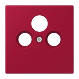 Накладка для SAT-TV розетки JUNG LC990SAT229 rouge carmin, серія 32100