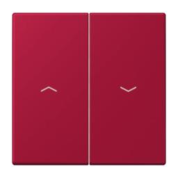 Клавіша 2-а зі стрілками JUNG LC995P229 rouge carmin (32100) для керування світлом та технікою