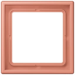 Рамка 1-постова Jung LS990 LC981233 з дюропласту, колір l’ocre rouge moyen (32111)