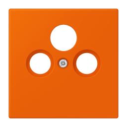 Накладка для SAT-TV розетки JUNG LC990SAT224 помаранчева