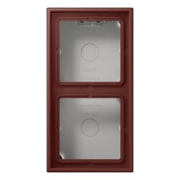 Коробка 2-постова накладного монтажу JUNG LC582A235 terre sienne brûlée 31 (32120)