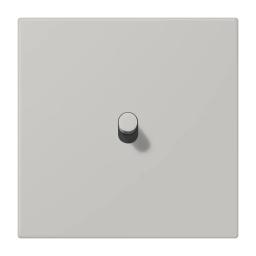 Накладка 1-полюсна для вимикача з тумблером «циліндр» JUNG LC12-0R0205 gris clair 31 (32013)