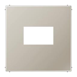 Панель JUNG ES1969USB для USB зарядного пристрою, нержавіюча сталь