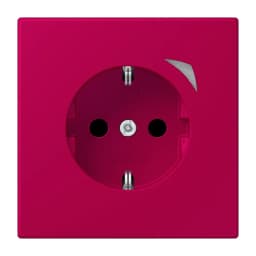 Розумна розетка з заземленням 250V 16А JUNG HOME BTLC1521S230 rouge rubia (32101)