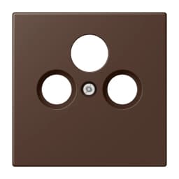 Накладка для SAT-TV розетки JUNG LC990SAT239 колір terre d’ombre brûlée 31 (32130)