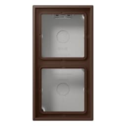 Коробка накладного монтажу 2-постова JUNG LC582A239 terre d’ombre brûlée 31 (32130)