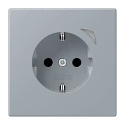 Розумна розетка з заземленням 250V 16A JUNG HOME Energy BTLC1521SE257, gris clair 59