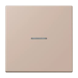 Клавіша 1-а з підсвіткою JUNG LC990KO5240 Ombre Brûlée Claire (32131) для електропанелей