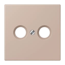 Накладка для TV розетки JUNG LC990TV240 Ombre Brûlée Claire, декоративна панель