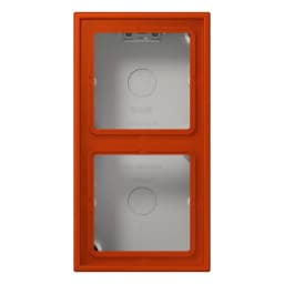 Коробка накладного монтажу 2-позиційна JUNG LC582A244 rouge vermillon 59