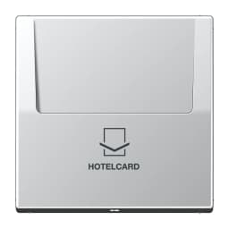 Накладка карткового вимикача Jung AL2990CARD Алюміній