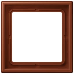 Рамка 1-постова Jung LS990 LC981247 дюропласт Terre Sienne Brûlée 59