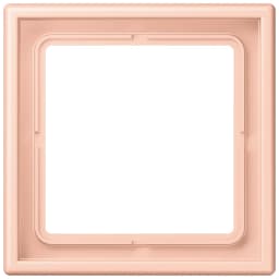 Рамка 1-постова Jung LS990 LC981234 з дюропласту, колір l’ocre rouge clair (32112)
