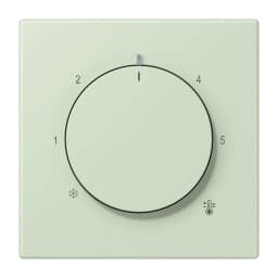 Накладка для термостата JUNG LC1749BF218 vert anglais pâle, оригінальна деталь, світло-бежевий колір