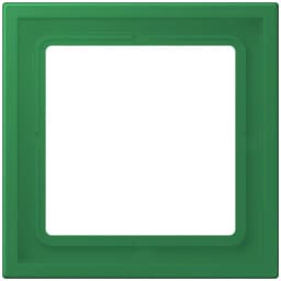 Рамка 1-местна LS ZERO JUNG LCZ981BF219 вертикальна темно-сіра
