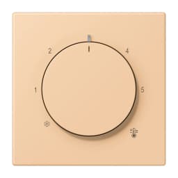 Накладка для термостата JUNG LC1749BF237 terre sienne claire 31, серія 32122