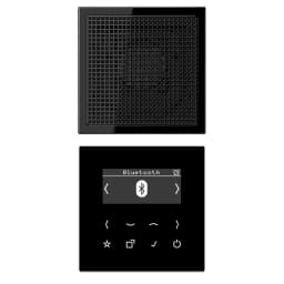 Смарт радіо JUNG DABLS1BTSW з DAB+ та Bluetooth, моно, чорний