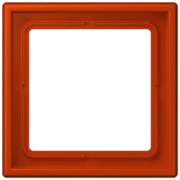 Рамка 1-постова Jung LS990 LC981244 дюропласт rouge vermillon 59