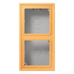 Коробка накладного монтажу 2-позиційна JUNG LC582A254 ocre jaune clair