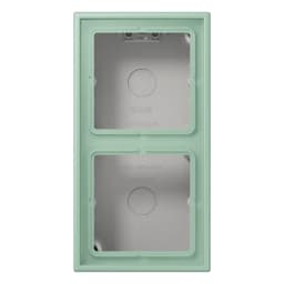 Коробка 2-постова накладного монтажу JUNG LC582A217 vert anglais clair (32041)