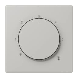 Накладка для термостату JUNG LC1749BF205 gris clair 31 (32013) світло-сірого кольору