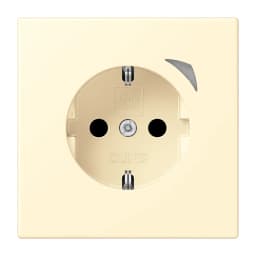 Розумна розетка з заземленням 250V/16А JUNG HOME Energy BTLC1521SE201, біла